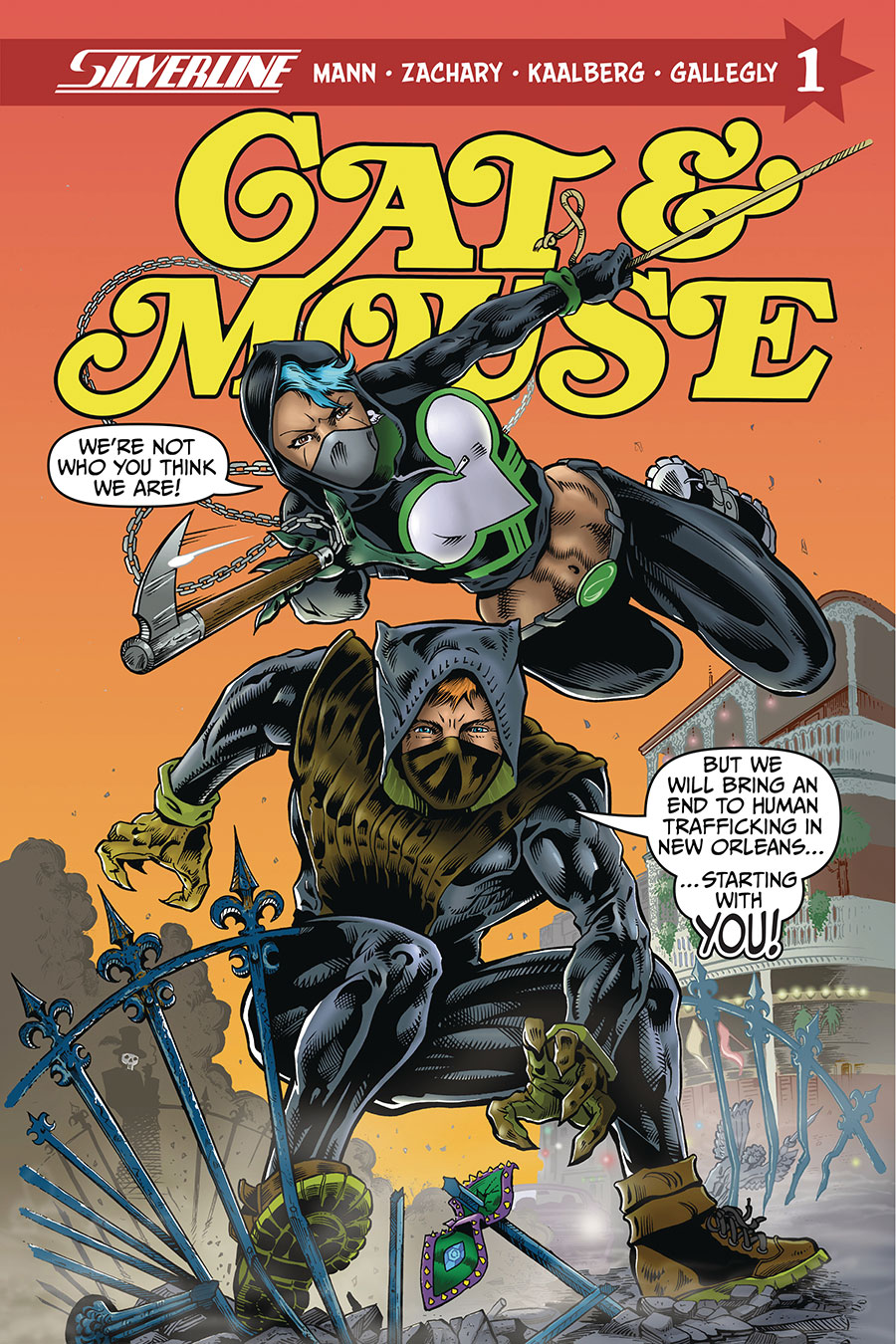 Cat & Mouse Vol 2 #1 Cover A Regular Dean Zachary Cover