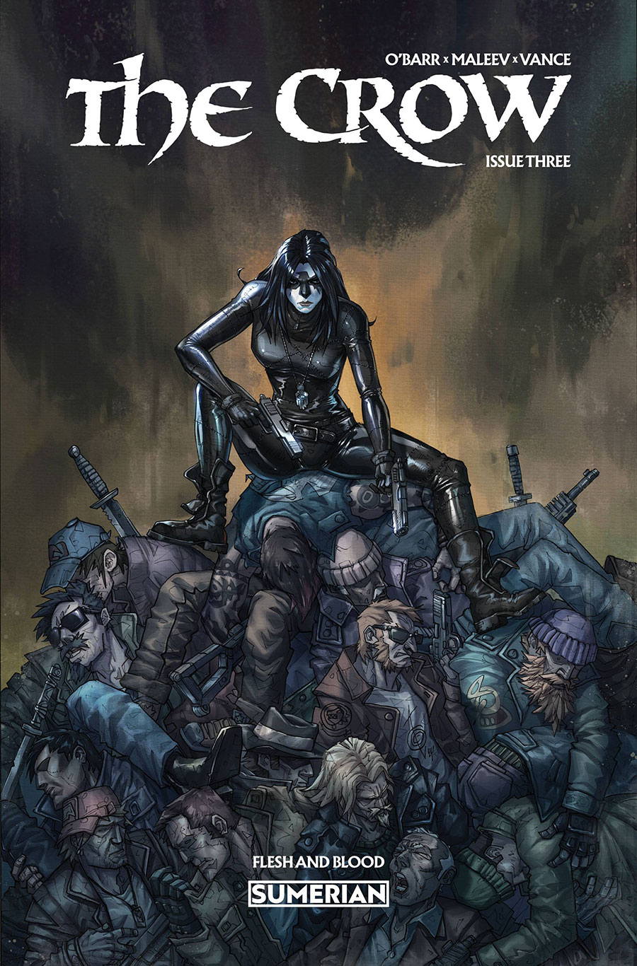 Crow Flesh And Blood (Sumerian Comics) #3 Cover B Variant Alan Quah Cover