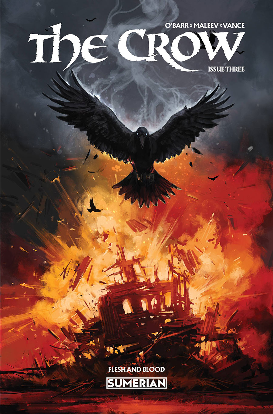 Crow Flesh And Blood (Sumerian Comics) #3 Cover C Variant Ninja Jo Cover