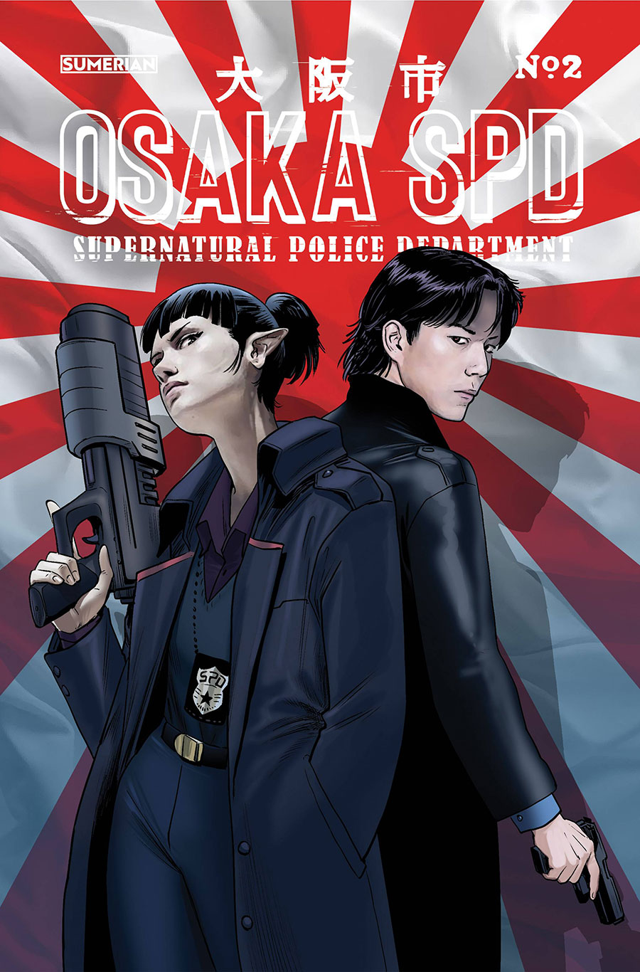 Osaka SPD (Supernatural Police Department) #2 Cover A Regular Francisco Mauriz Cover