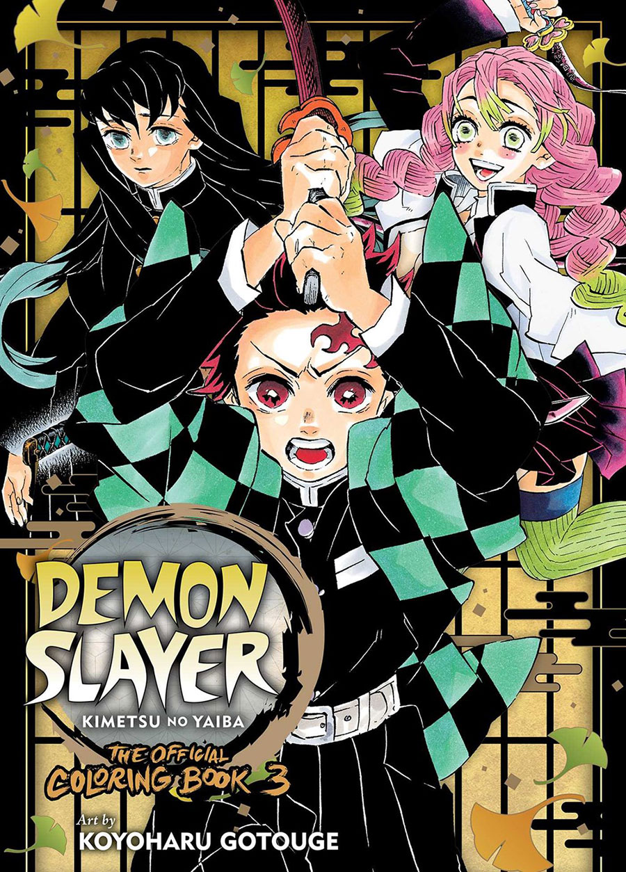 Demon Slayer Kimetsu No Yaiba The Official Coloring Book 3 SC