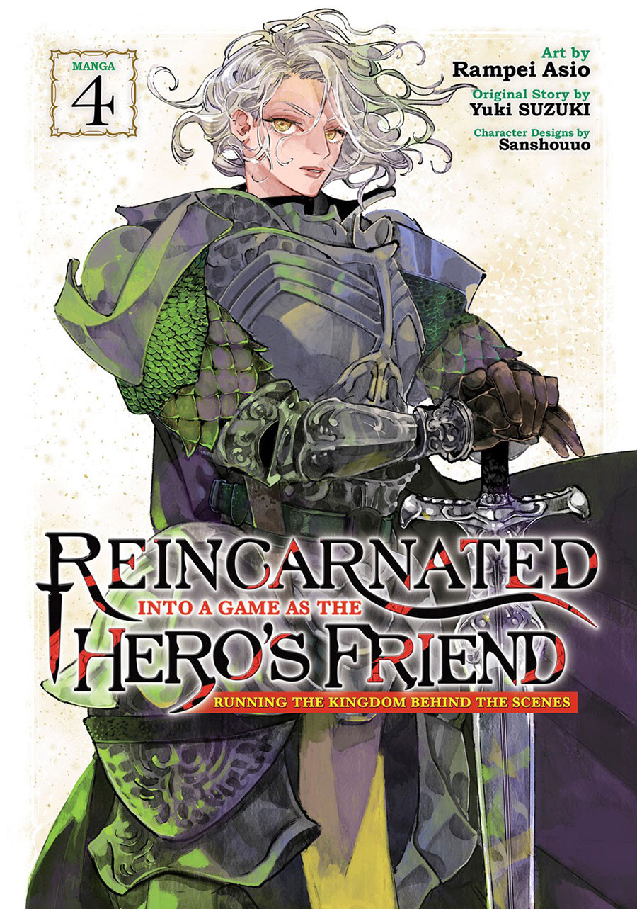 Reincarnated Into A Game As The Heros Friend Running The Kingdom Behind The Scenes Vol 4 GN