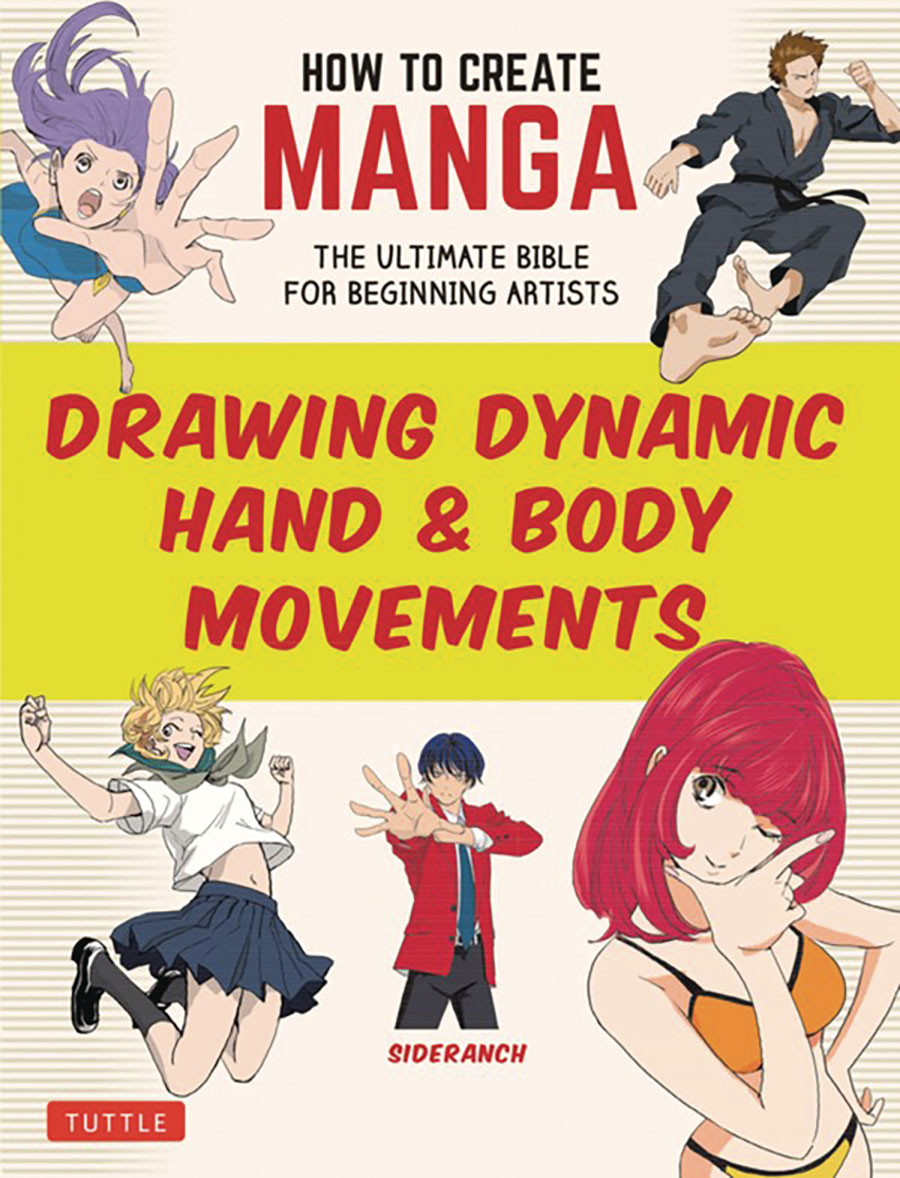 How To Create Manga Drawing Dynamic Hand & Body Movements TP