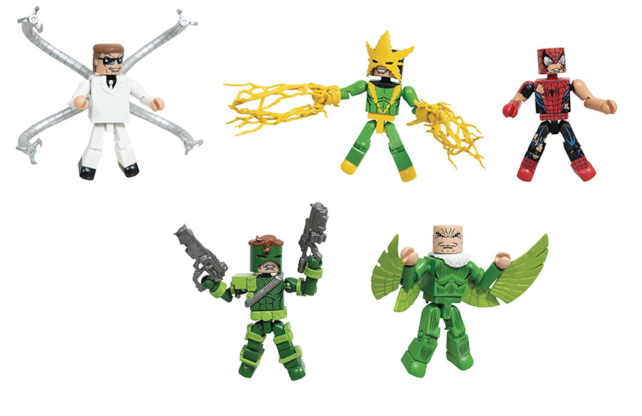Marvel Minimates Spider-Man Revenge Of The Sinister Six Deluxe Box Set