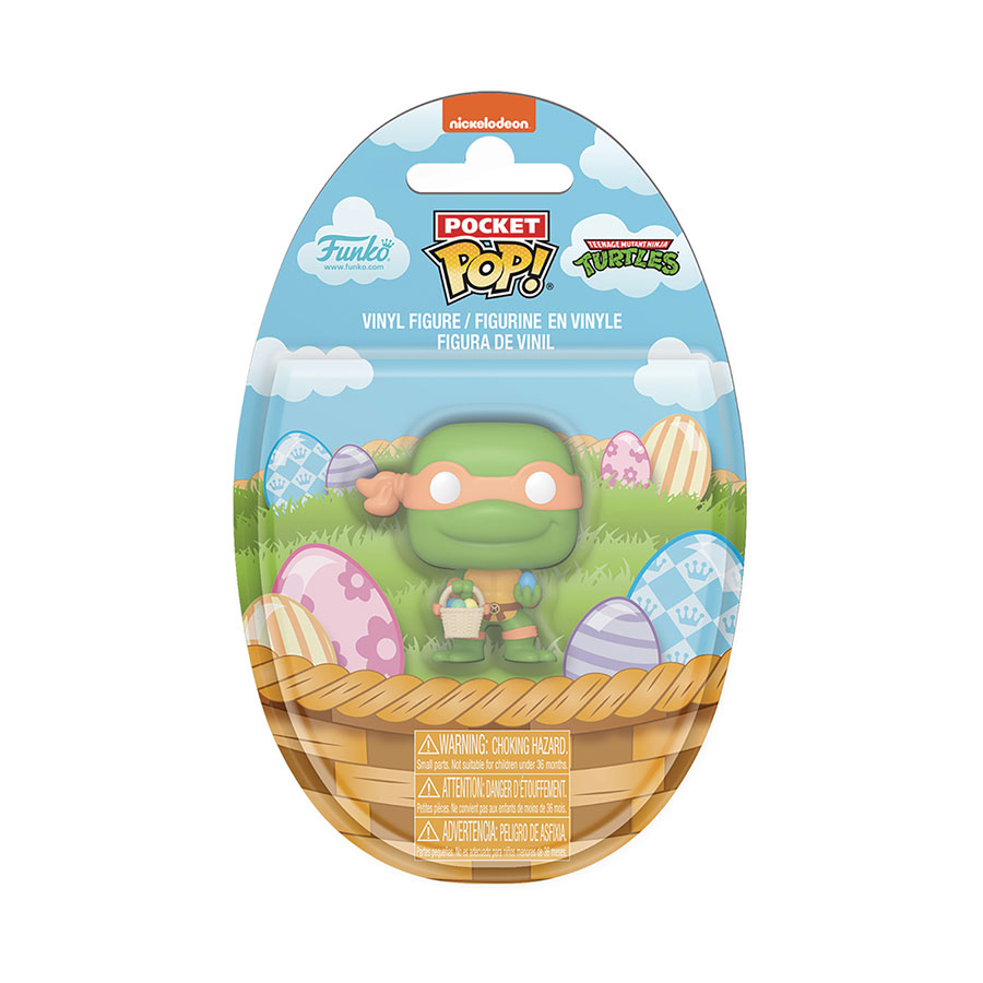 Pocket POP Teenage Mutant Ninja Turtles Easter Egg Figure - Michelangelo