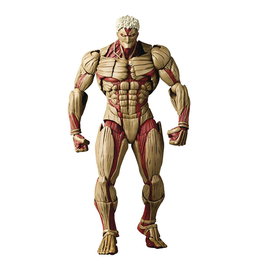 Revoltech Amazing Yamaguchi Attack On Titan Armored Titan Action Figure