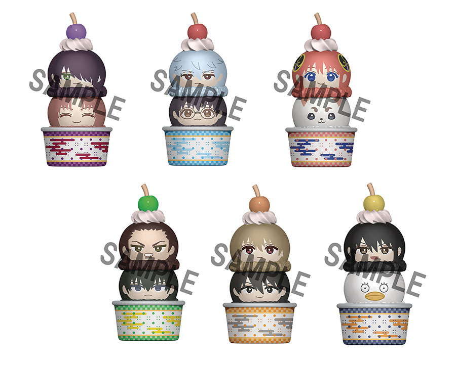 Gintama Tsumichen Stach Up & Change Figure Blind Mystery Box