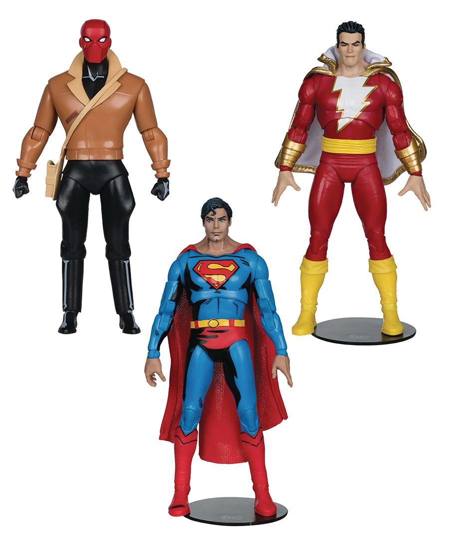 DC Direct 7-Inch Action Figure Wave 7 With Comic Assortment Case