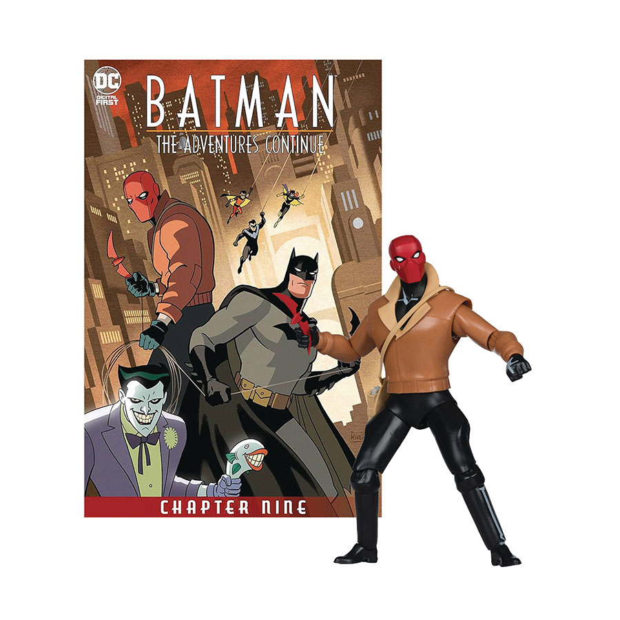 DC Direct 7-Inch Action Figure Wave 7 With Comic - Batman The Adventures Continue Red Hood