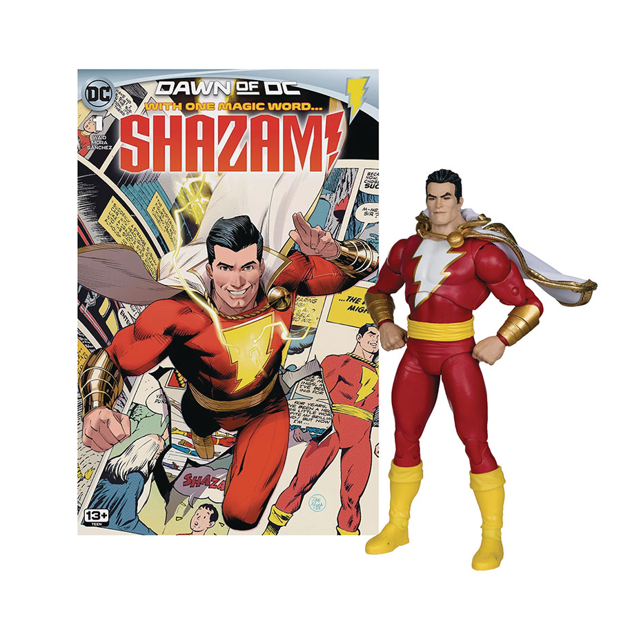 DC Direct 7-Inch Action Figure Wave 7 With Comic - SHAZAM