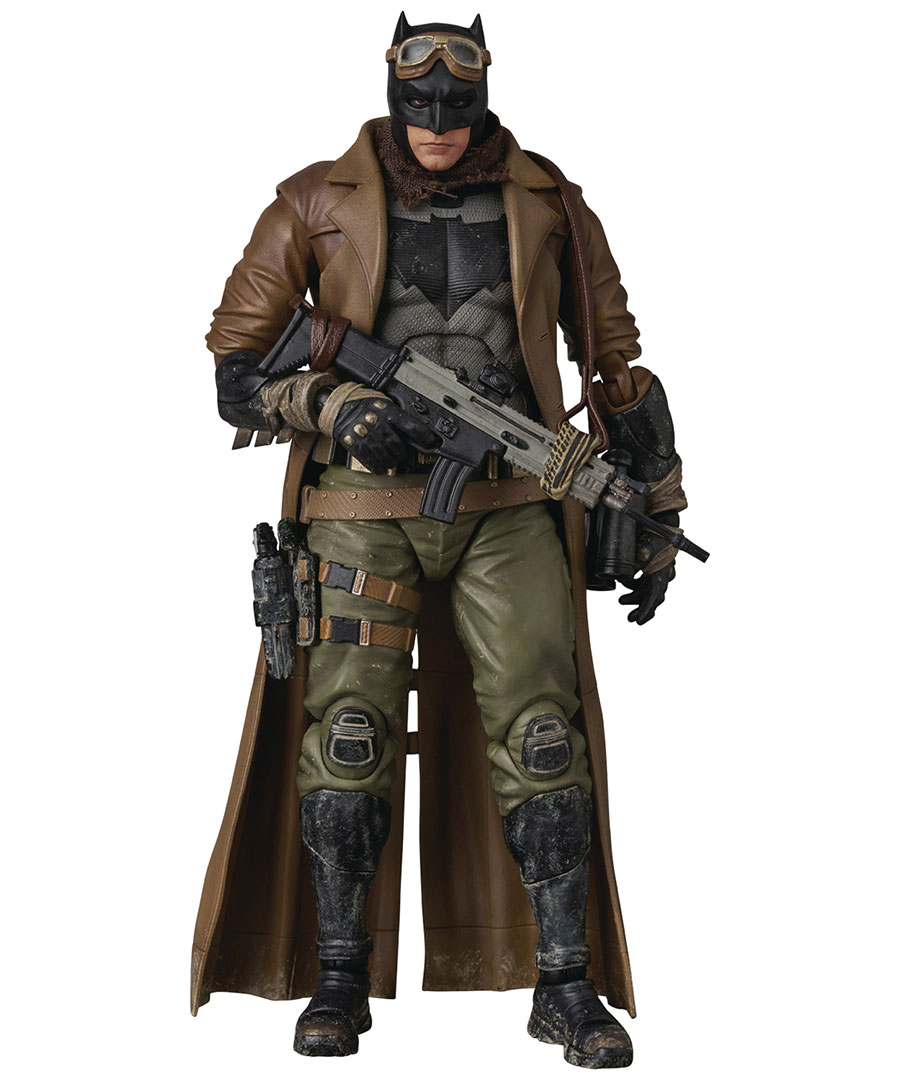 Zack Snyders Justice League Knightmare Batman MAFEX Action Figure