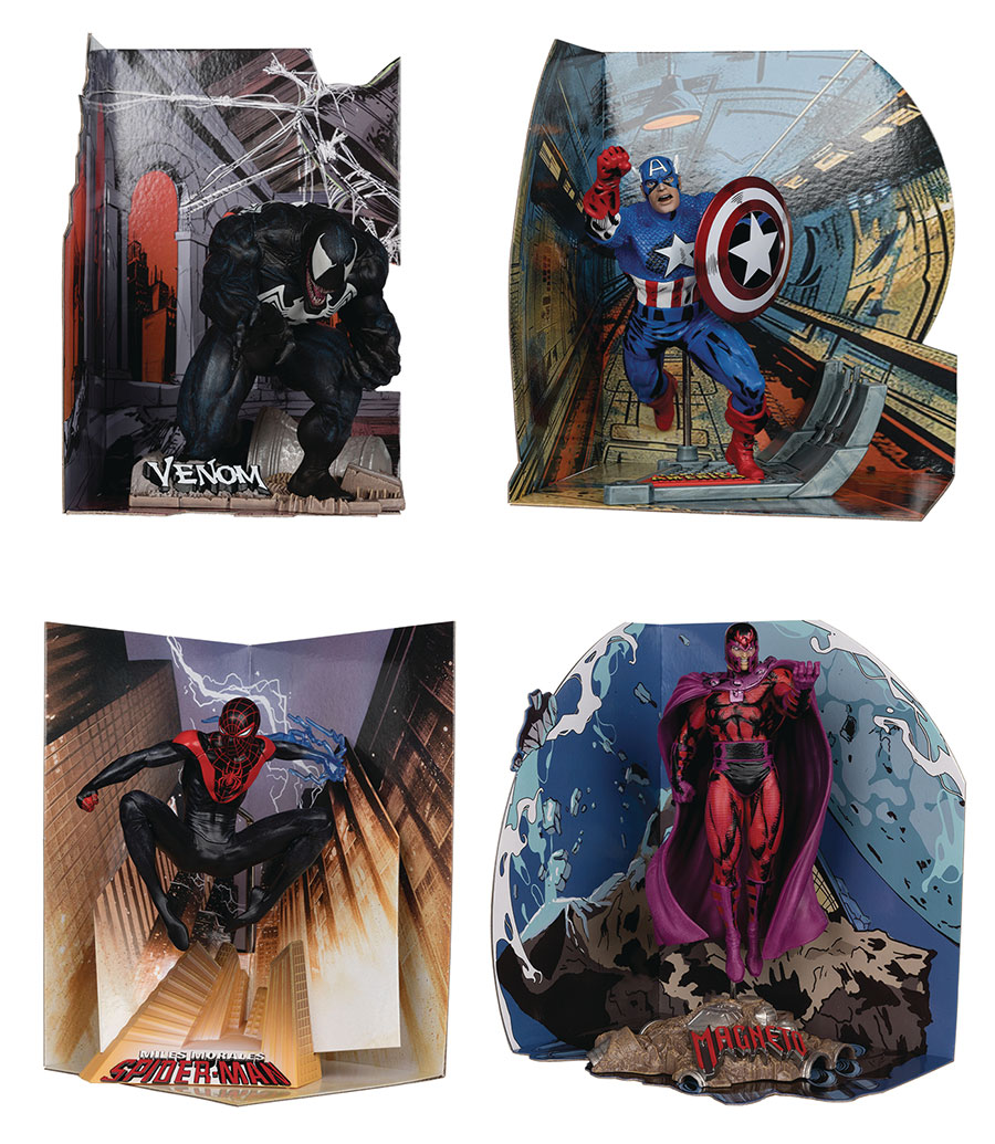 McFarlane Marvel Wave 2 1/10 Scale Figurine Assortment Case