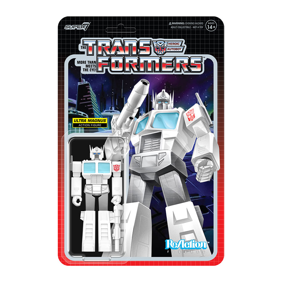 Transformers ReAction Figure Wave 8 - Ultra Magnus Optimus Prime