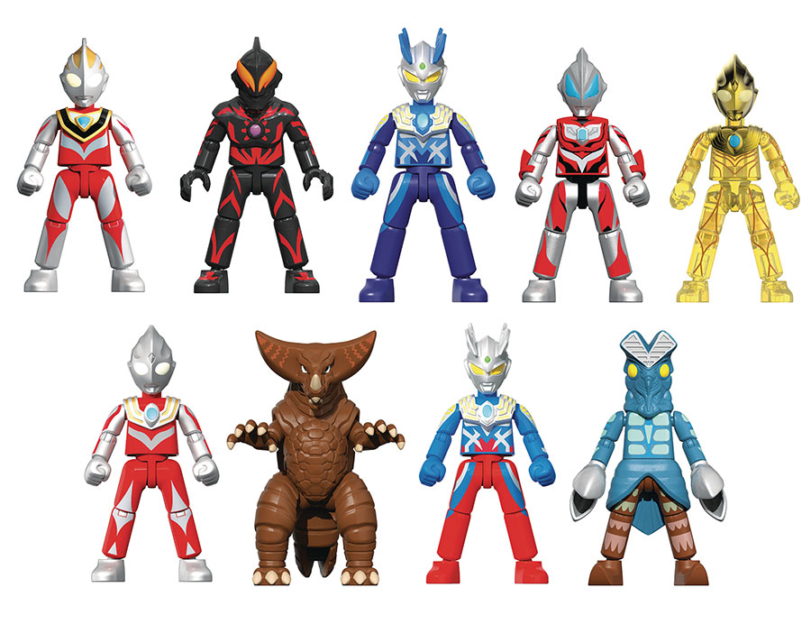 Blokees Ultraman Galaxy Version Wave 1 9-Piece Display