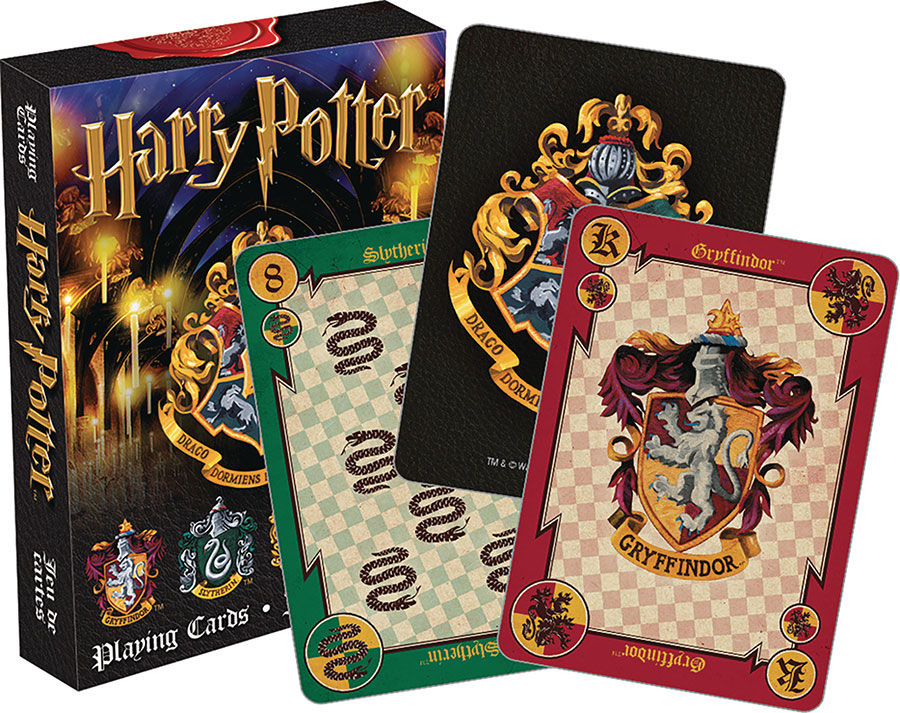 Harry Potter Playing Cards - Crests