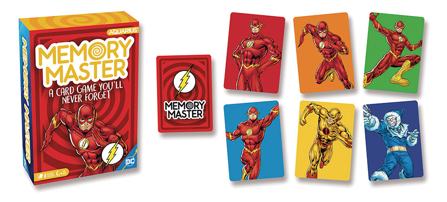 DC Comics The Flash Memory Master Card Game