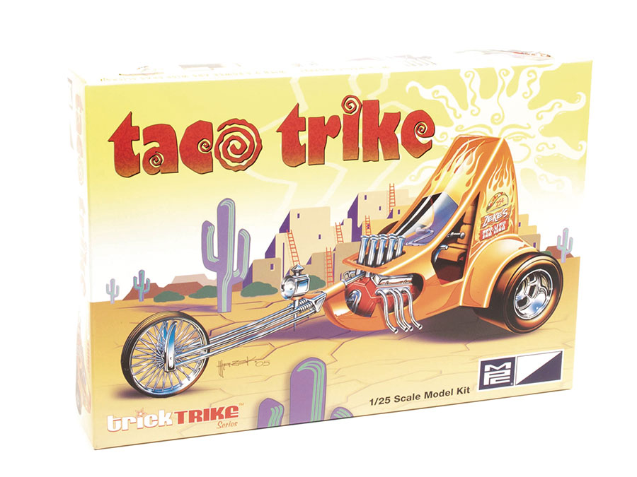 Taco Trick Trike MPC 1/25 Scale Chopper Model Kit