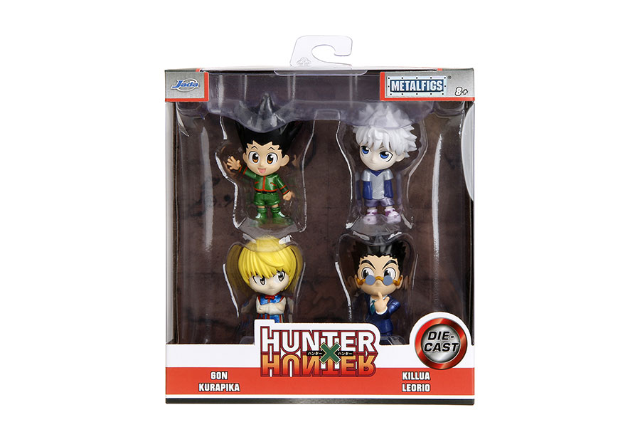 Hunter x Hunter 2.5-Inch MetalFigs Wave 1 4-Pack Figure