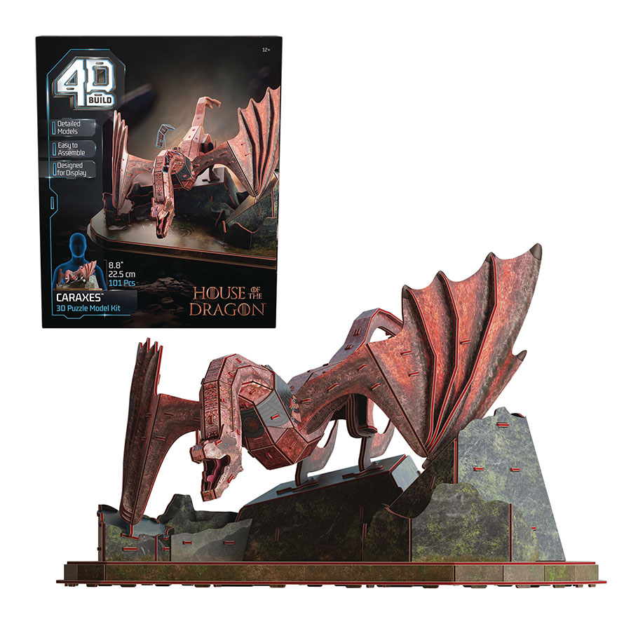 Puzz4D House Of The Dragon Caraxes Dragon Puzzle