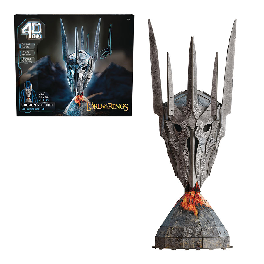 Puzz4D Lord Of The Rings Sauron Helmet Puzzle