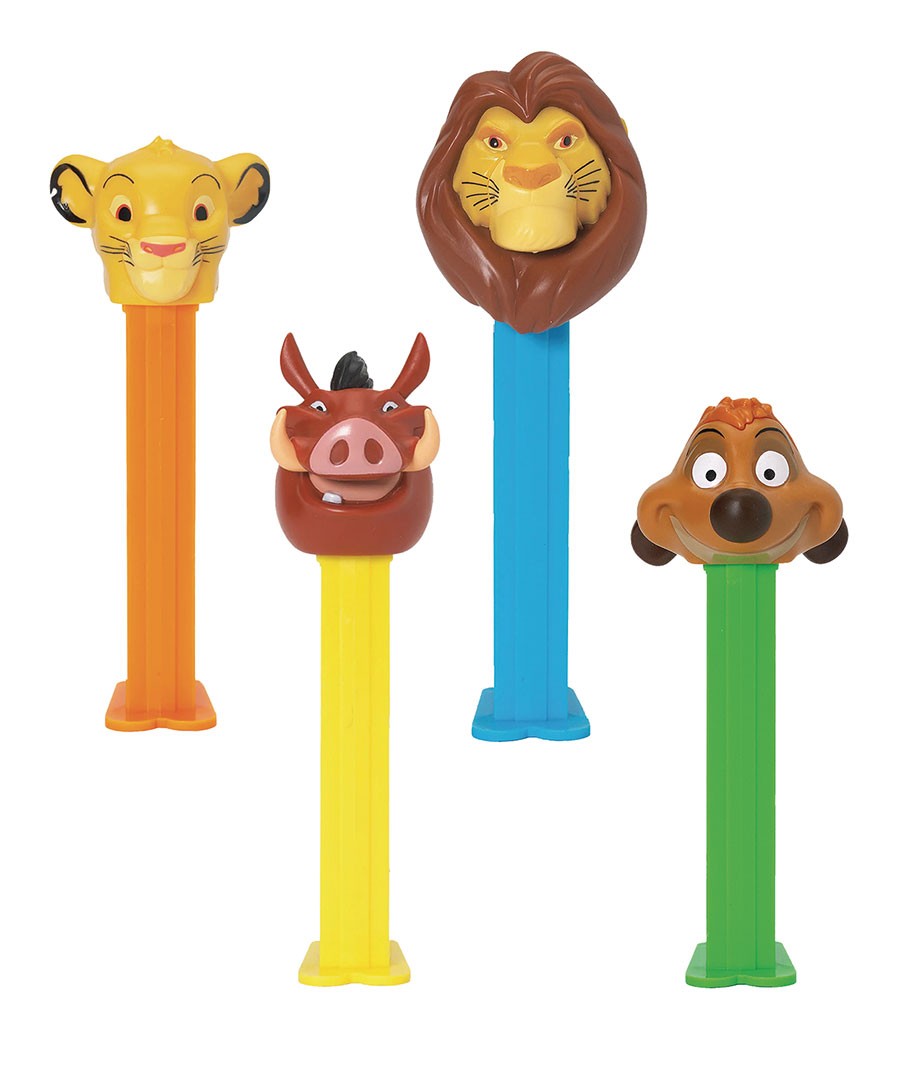 PEZ Lion King 30th Anniversary Dispenser (Filled Randomly)