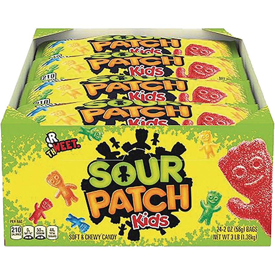 Sour Patch Kids 2-Ounce Bag 24-Piece Display