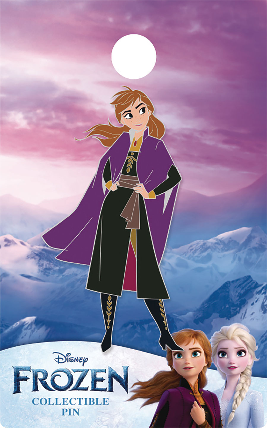 Frozen Enamel Pin - Anna