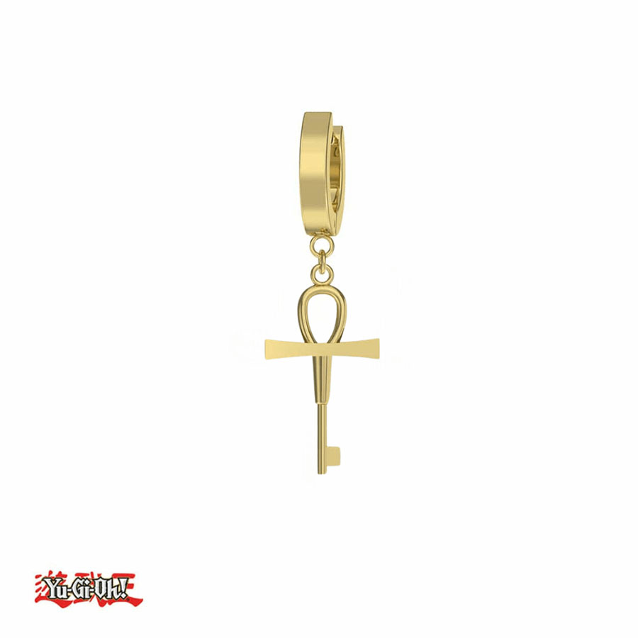 Yu-Gi-Oh Millennium Key Gold Earring
