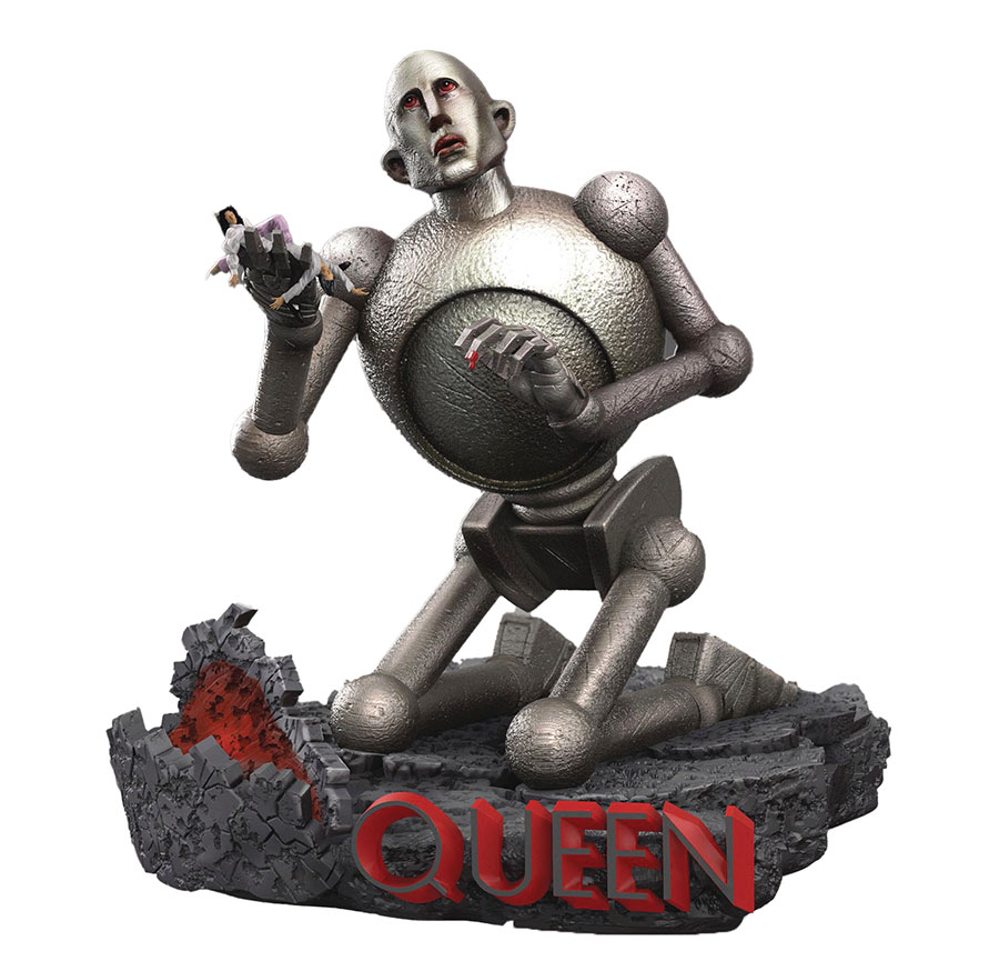 Queen Robot (News Of The World) 3D Vinyl Knucklebonz Statue