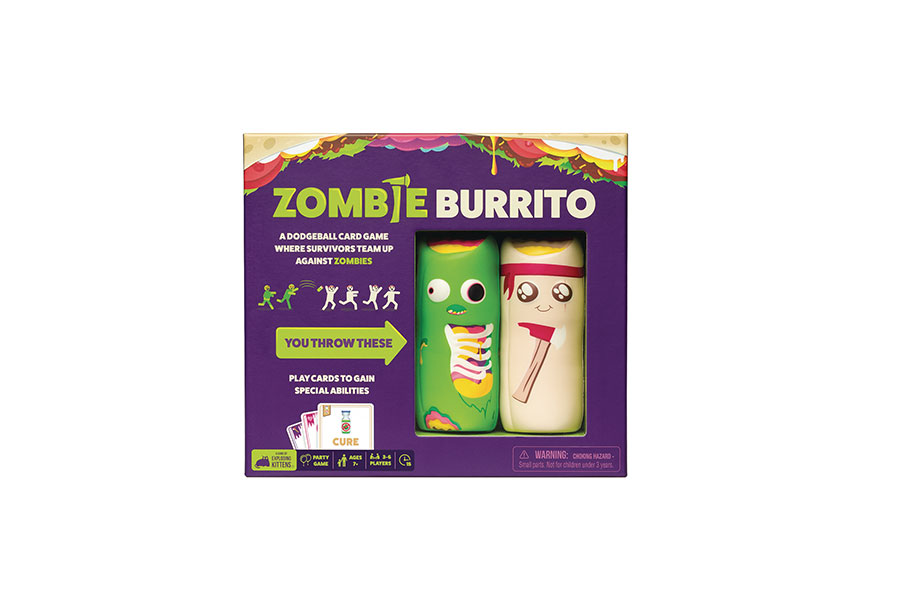 Throw Throw Burrito Zombie Burrito Game