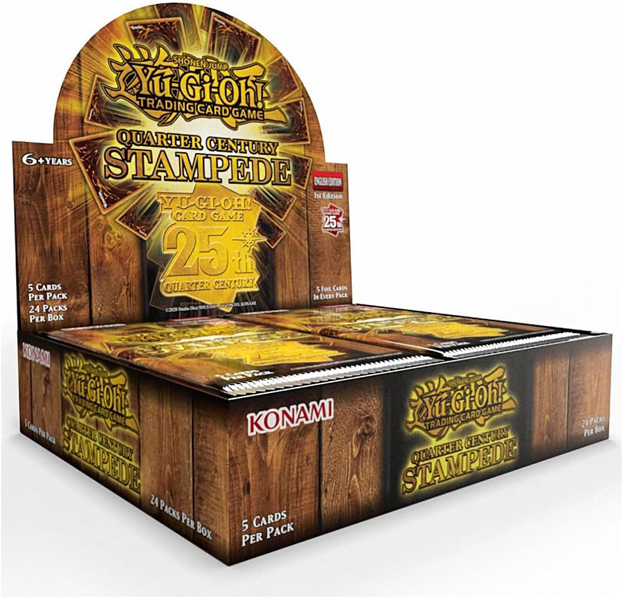 Yu-Gi-Oh Quarter Century Stampede Booster Box (24-Count)