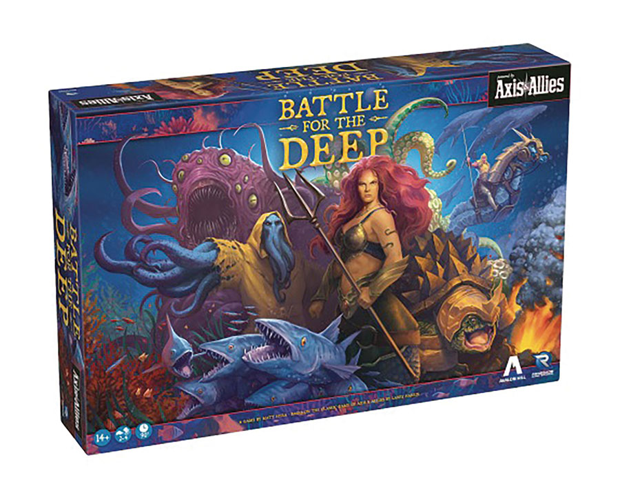 Battle For The Deep Board Game By Axis & Allies