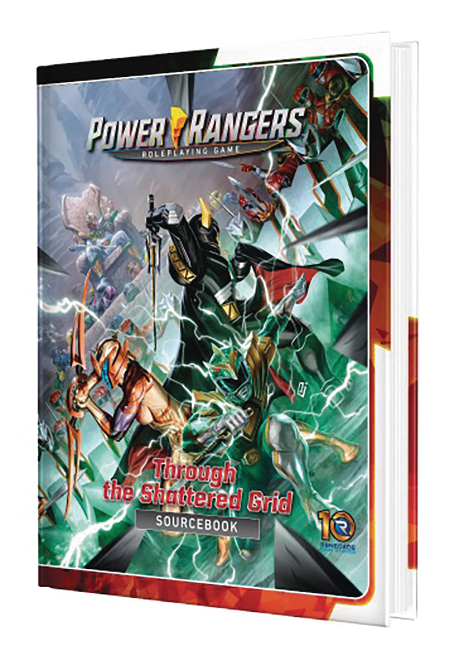 Power Rangers RPG Through The Shattered Grid Sourcebook HC