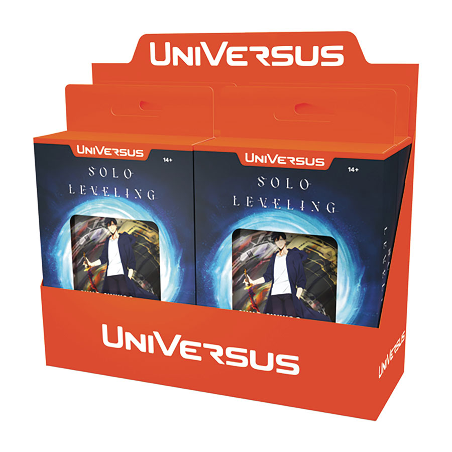 UniVersus Solo Leveling Challenger Series Display (4-Count)
