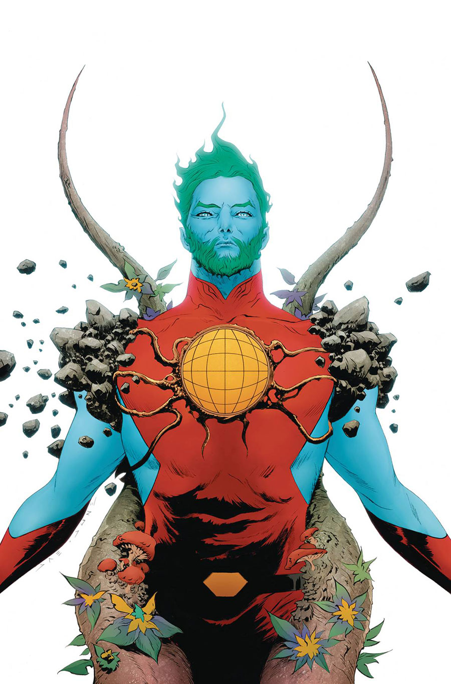 Captain Planet And The Planeteers Vol 2 #1 Cover Q Incentive Jae Lee & June Chung Virgin Cover