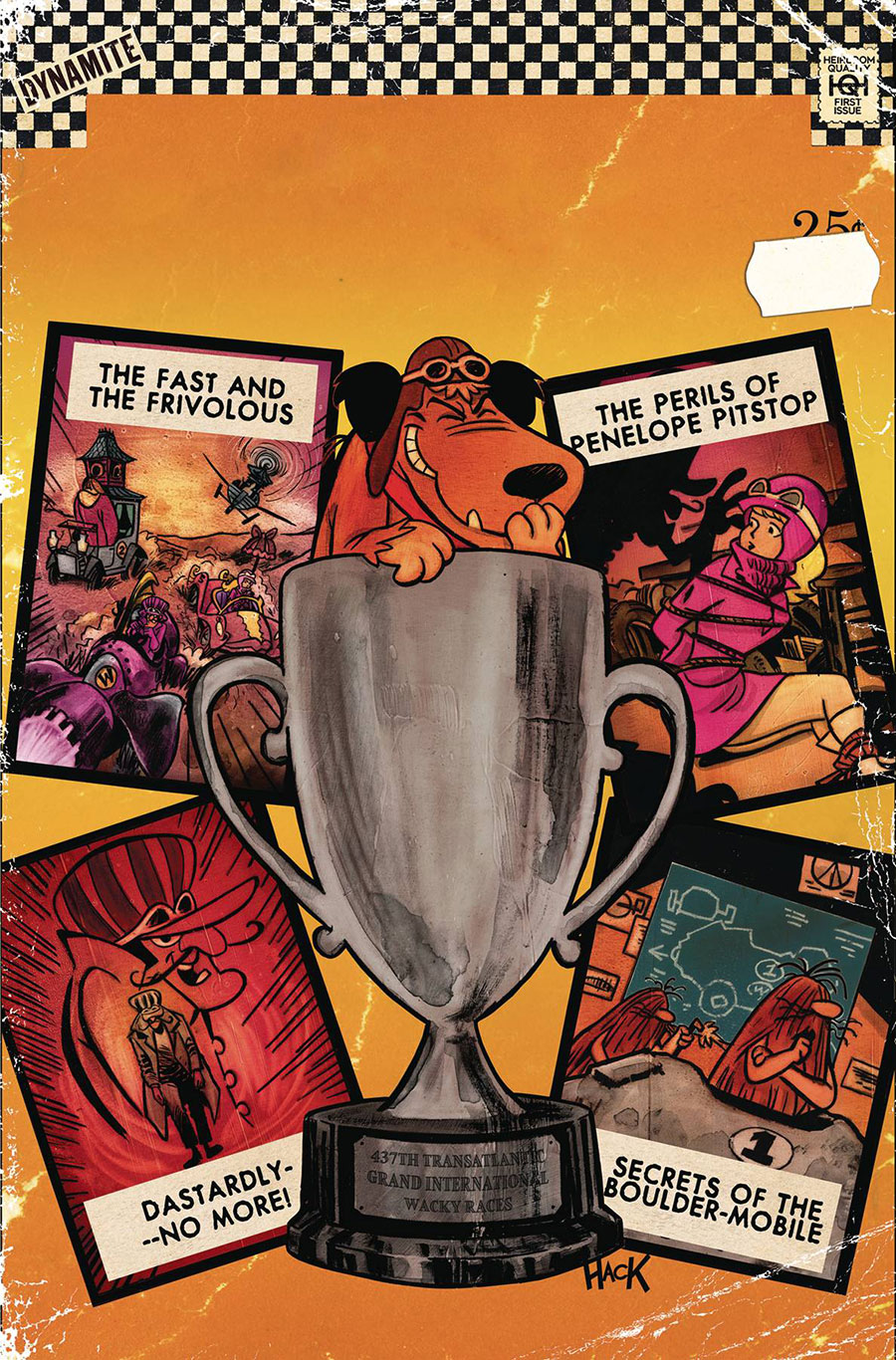 Giant-Size Wacky Races #1 (One Shot) Cover H Incentive Robert Hack Virgin Cover