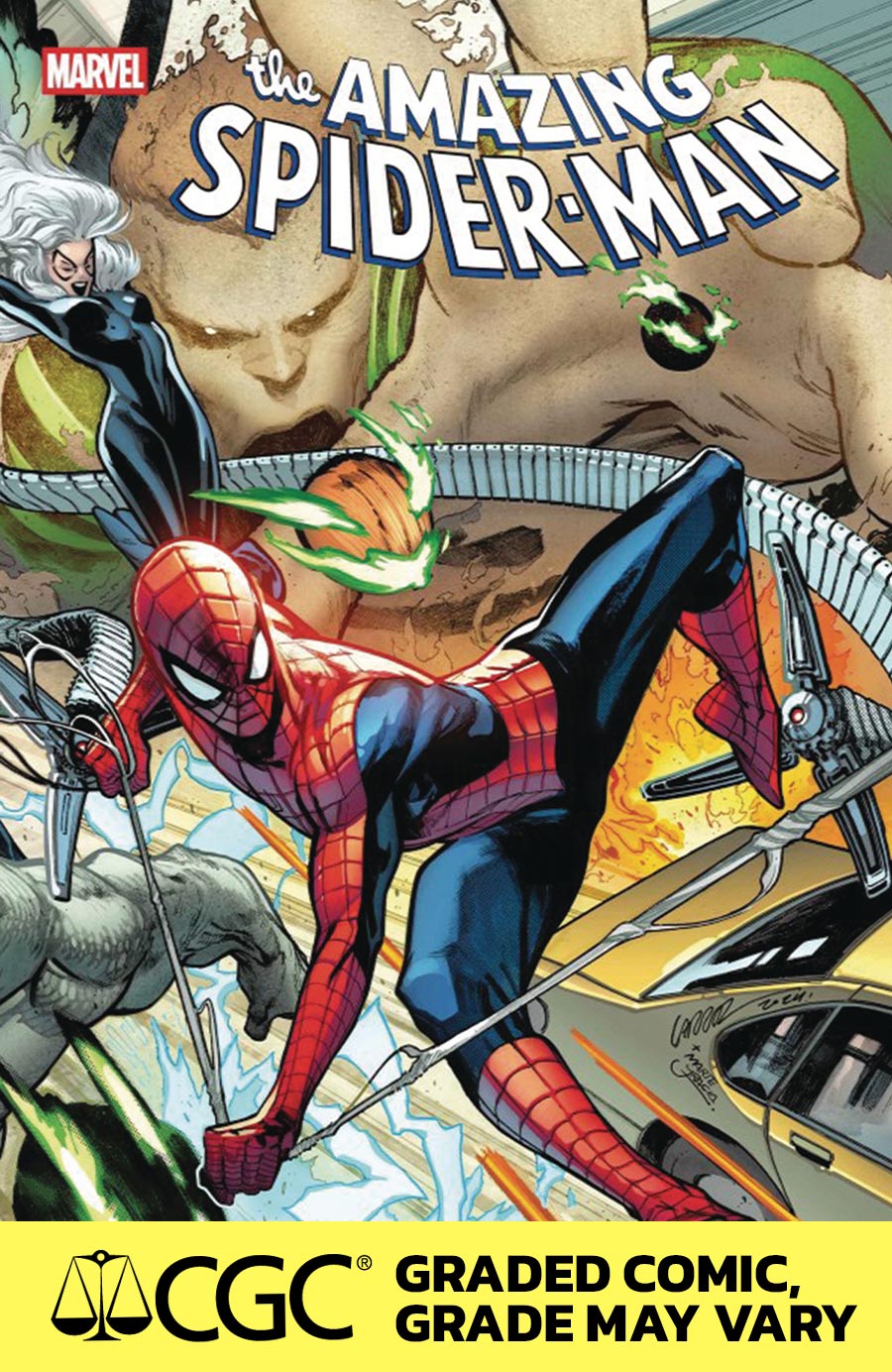 Amazing Spider-Man Vol 7 #1 Cover R DF Foil Variant Cover CGC Graded 9.6 Or Higher