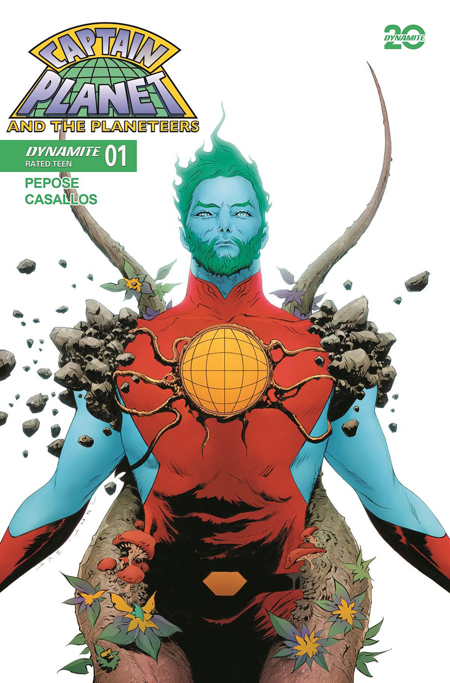 Captain Planet And The Planeteers Vol 2 #1 Cover E Variant Jae Lee & June Chung Foil Cover