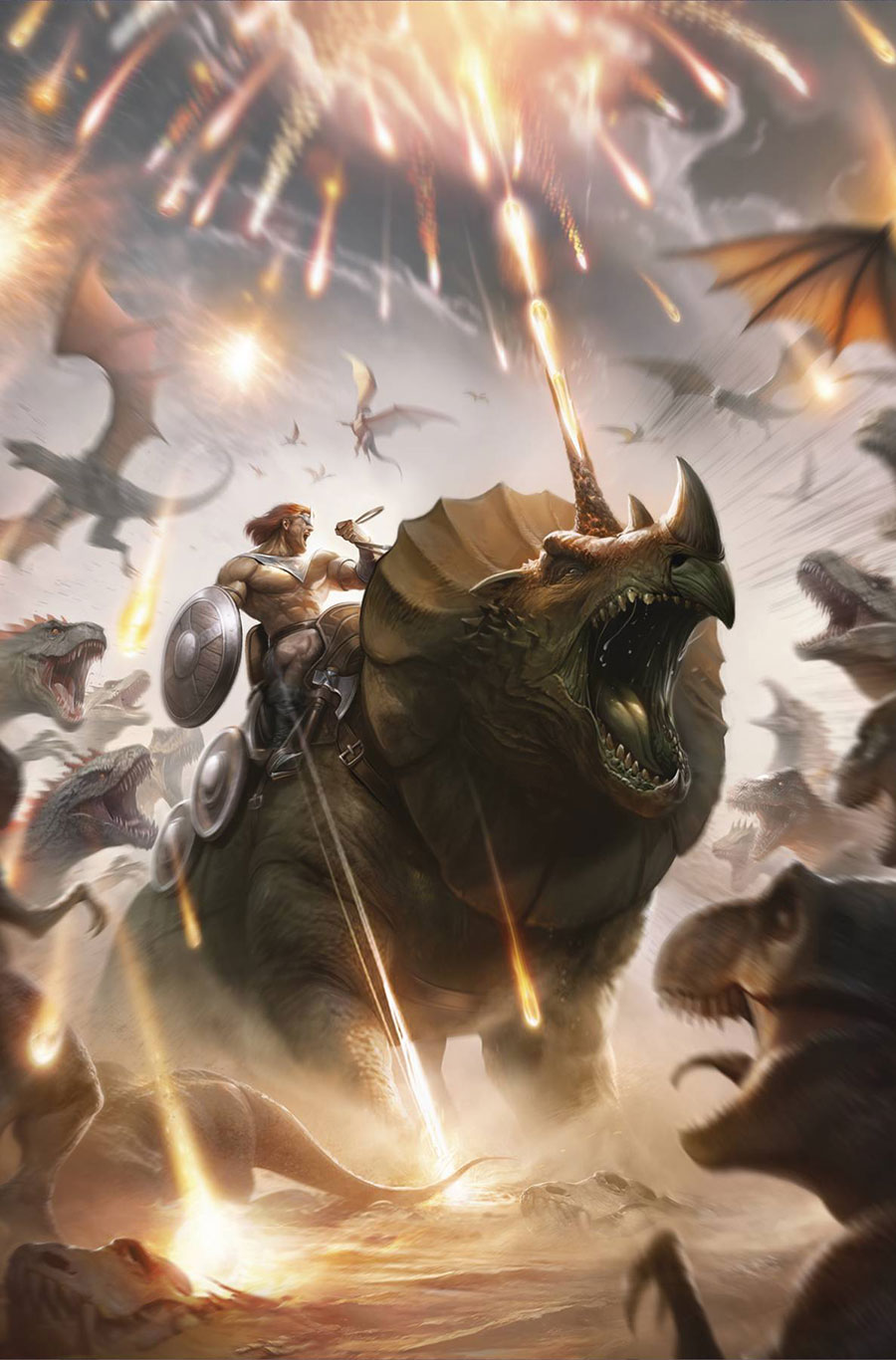 Herculoids #3 Cover F Dynamite Metal Premium Francesco Mattina Cover