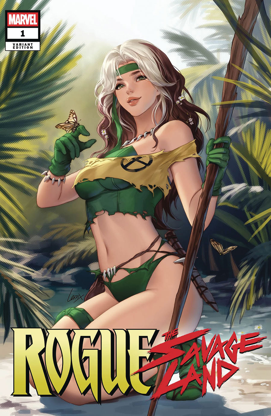 Rogue The Savage Land #1 Cover O DF Comicxposure Exclusive Lesley Leirix Li Variant Cover