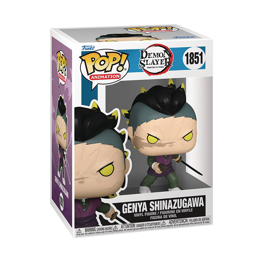 POP Animation Demon Slayer Kimetsu No Yaiba Genya Demon Form Vinyl Form