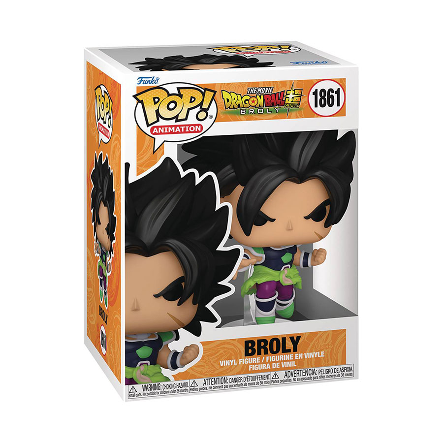 POP Animation Dragon Ball Super Broly Broly Vinyl Figure
