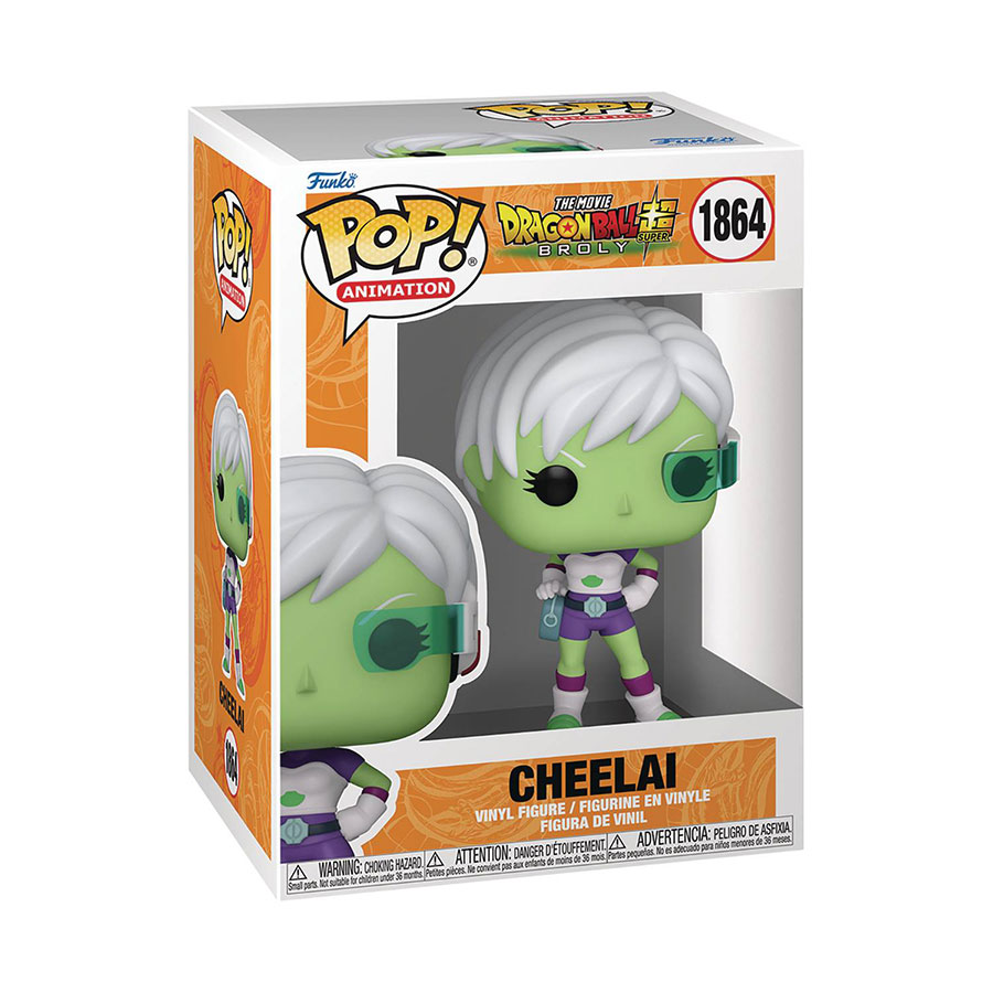 POP Animation Dragon Ball Super Broly Cheelai Vinyl Figure