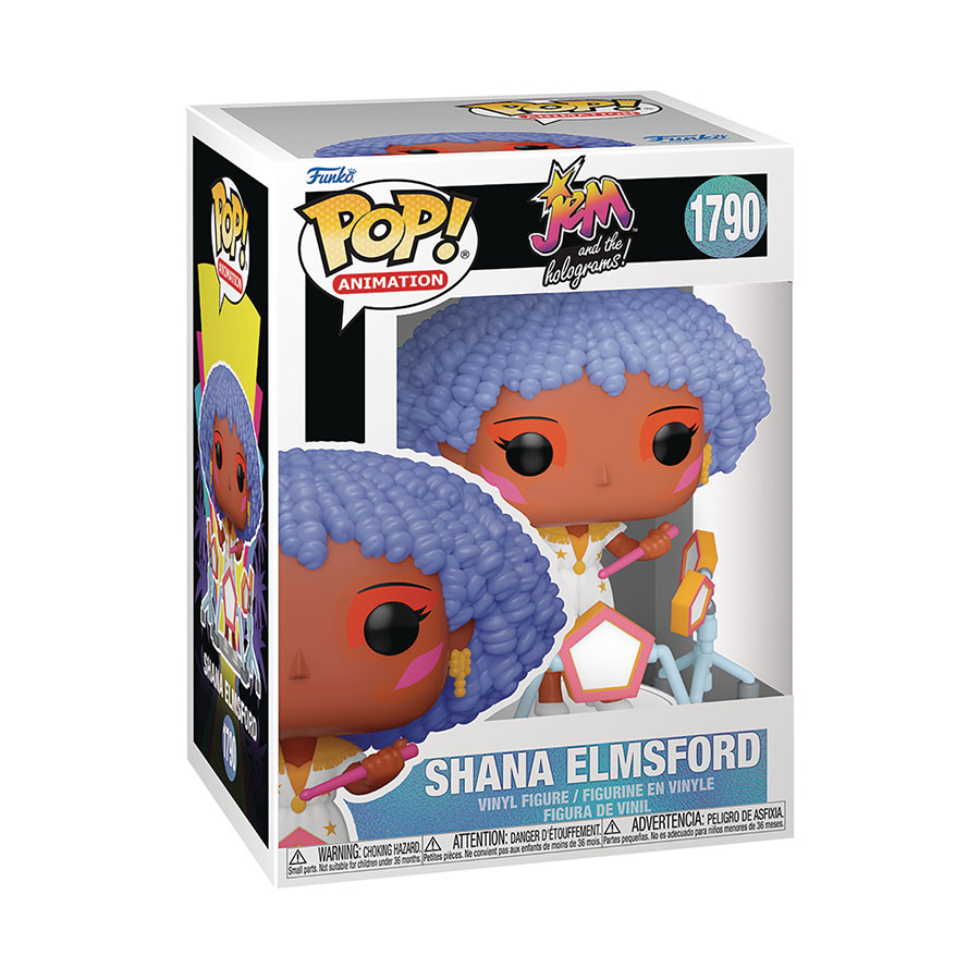 POP Animation Jem And The Holograms Shana Vinyl Figure