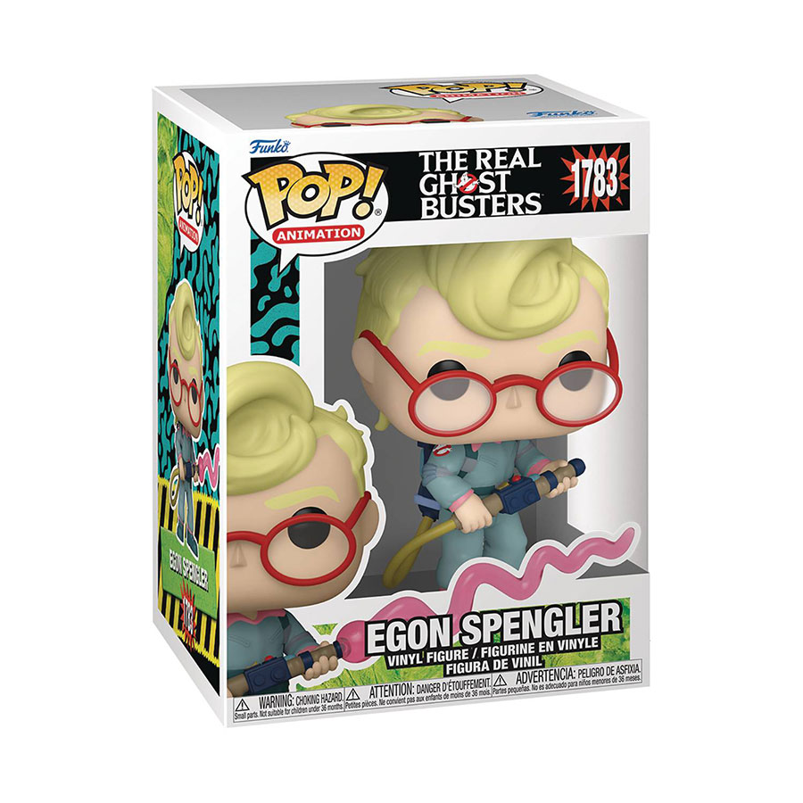 POP Animation The Real Ghostbusters Egon Spengler Vinyl Figure