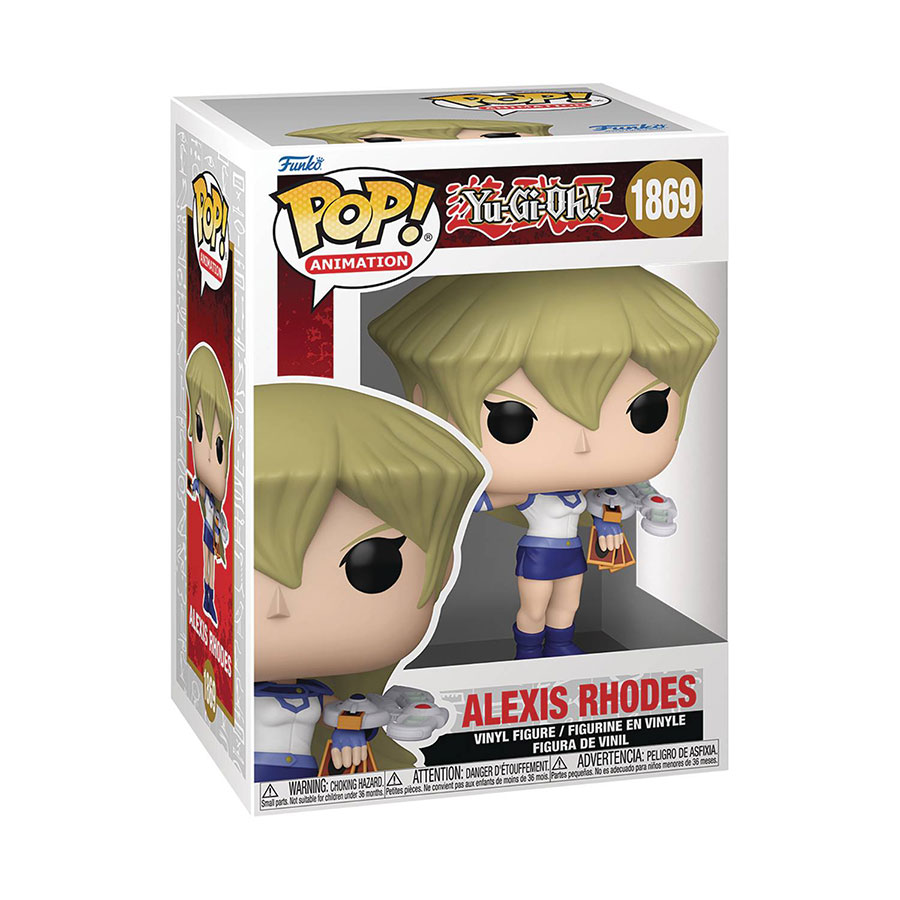 POP Animation Yu-Gi-Oh Alexis Rhodes Vinyl Figure