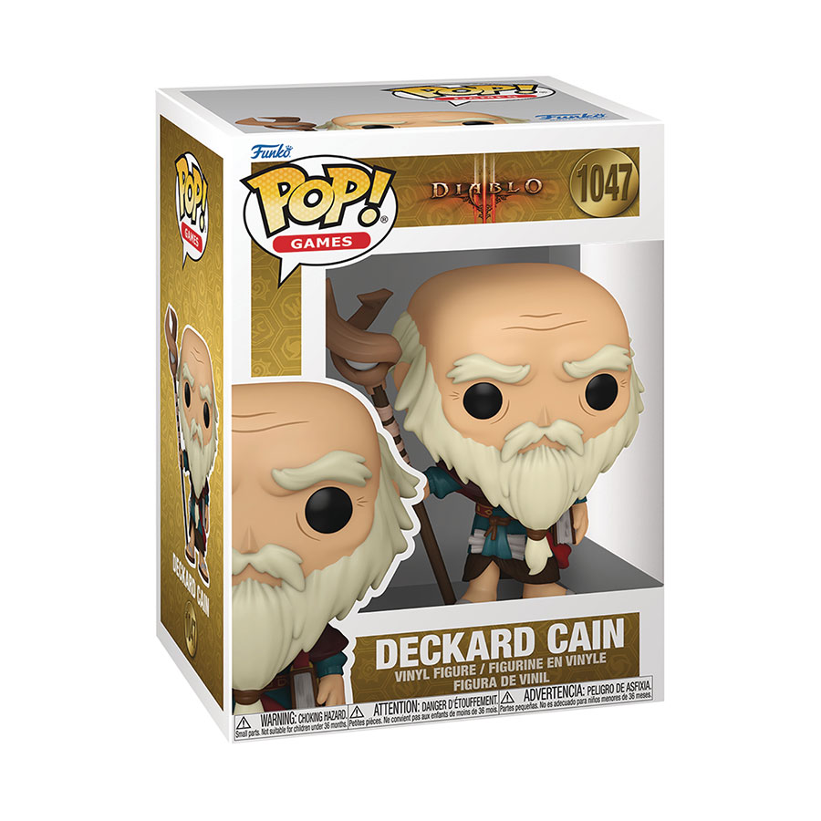 POP Games Diablo III Deckard Cain Vinyl Figure