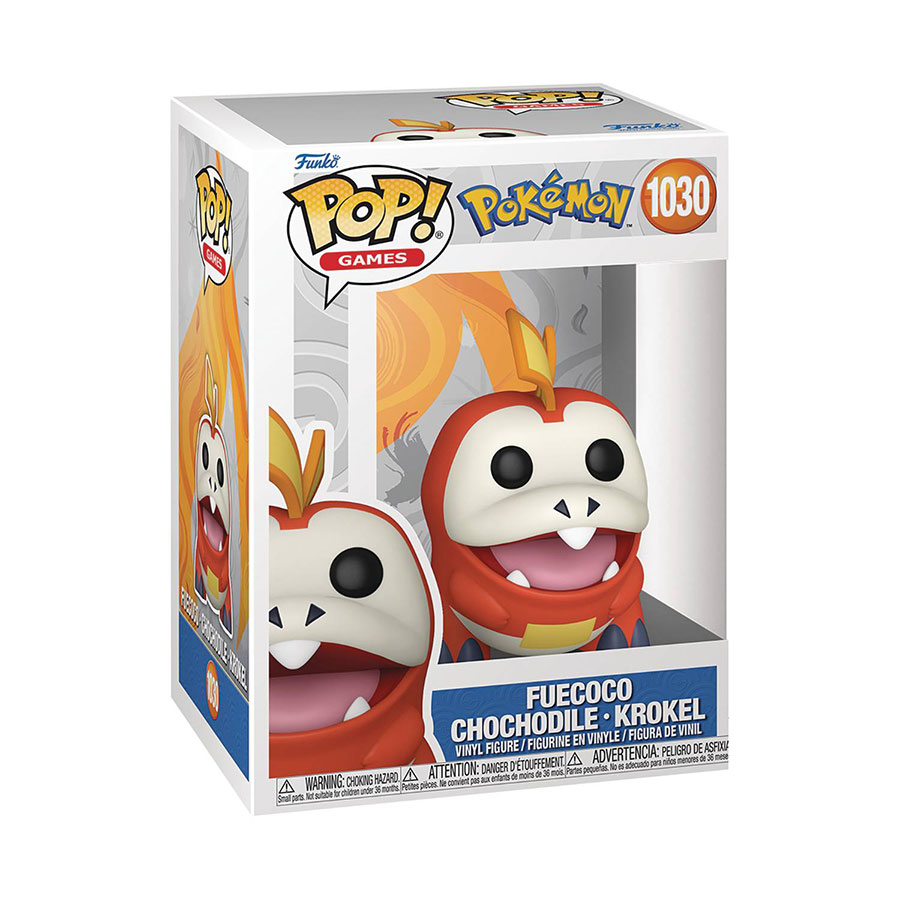 POP Games Pokemon Fuecoco Vinyl Figure