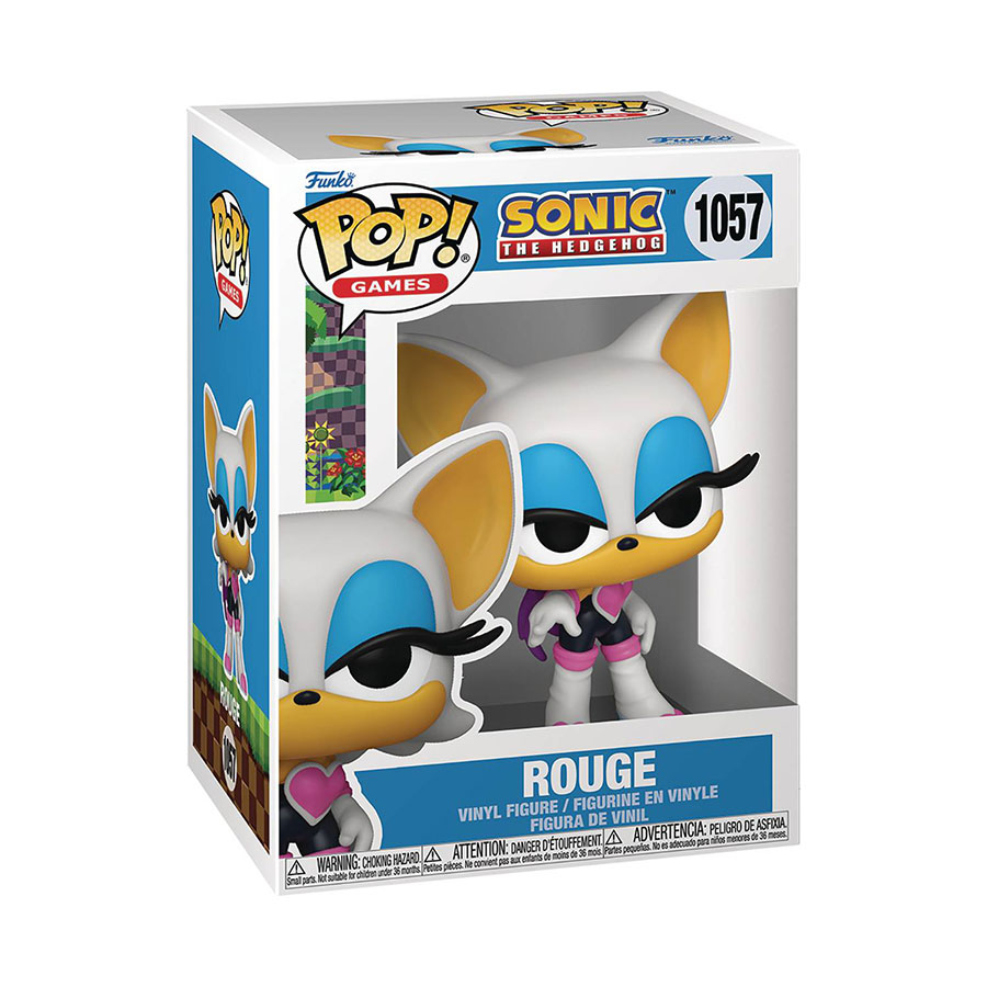 POP Games Sonic The Hedgehog Rouge Vinyl Figure