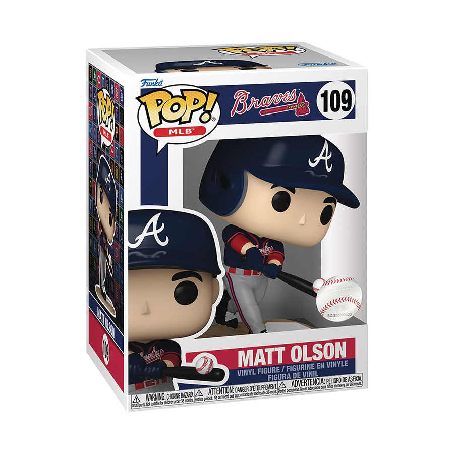 POP MLB Braves Matt Olson Vinyl Figure